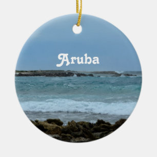 Perfect Aruba Ceramic Ornament