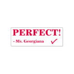 [ Thumbnail: "Perfect!" Assignment Grading Rubber Stamp ]