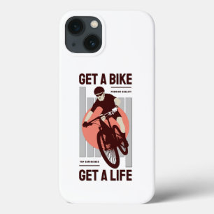 Perfect Biker Design - Get a Bike Get a Life iPhone 13 Case