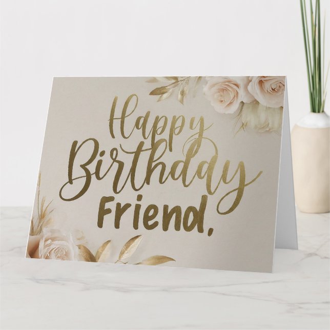 Perfect Birthday Card for Your Bestie (Front)