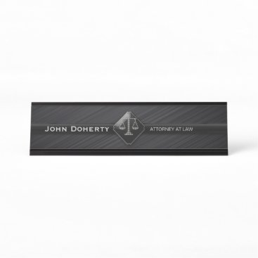 Perfect Black | ATTORNEY AT LAW Desk Name Plate Perfect Black | ATTORNEY AT LAW Desk Name Plate