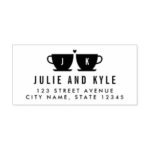 Perfect Blend Personalized Rubber Stamp