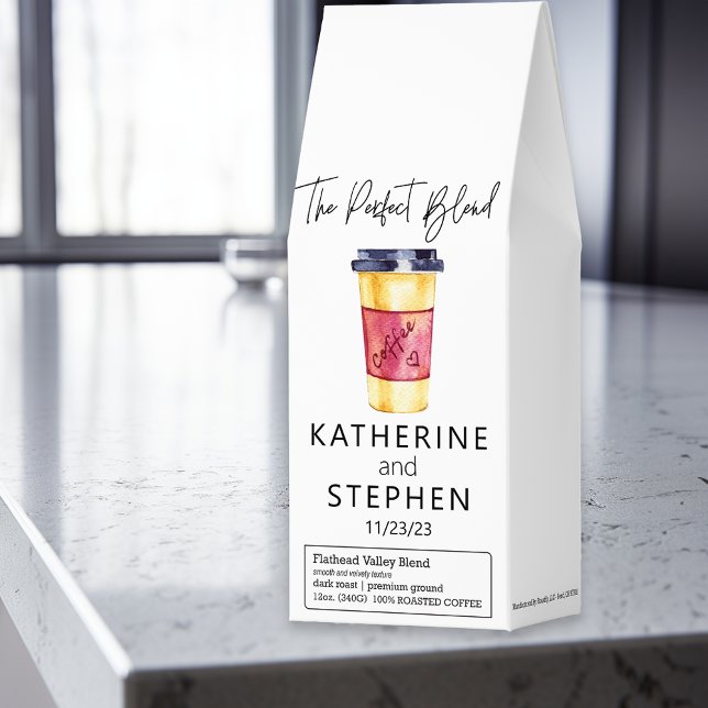 Perfect Blend Wedding Favor Roasted Coffee (Creator Uploaded)