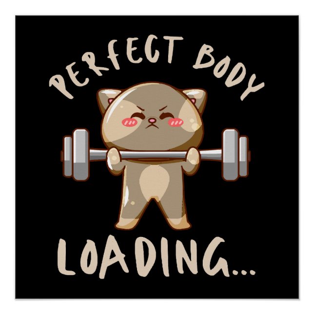 Perfect body loading... poster (Front)