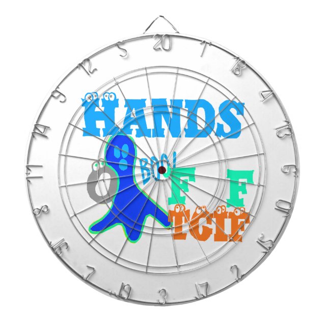 Perfect Boo! TGIF Thanks God Its Friday Hakuna Mat Dart Board (Front)