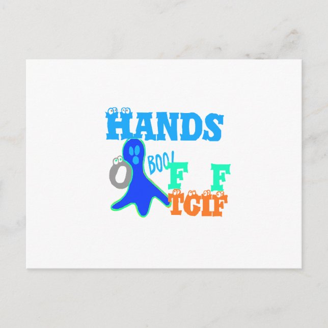 Perfect Boo! TGIF Thanks God Its Friday Hakuna Mat Postcard (Front)