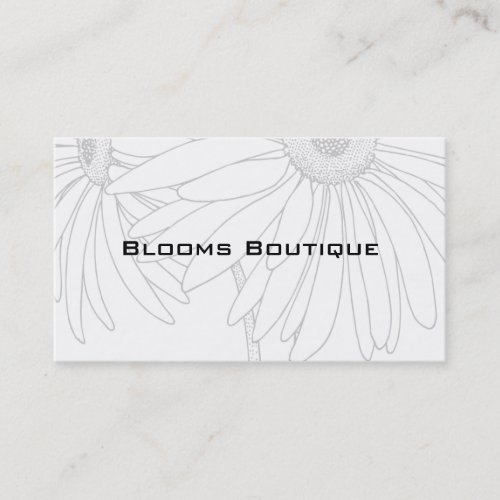 Perfect Business Cards For Florists