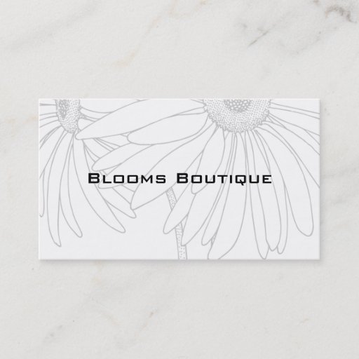 Customizable Perfect Business Cards For Florists