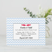 Perfect Catch Bridal Shower Invites (Standing Front)