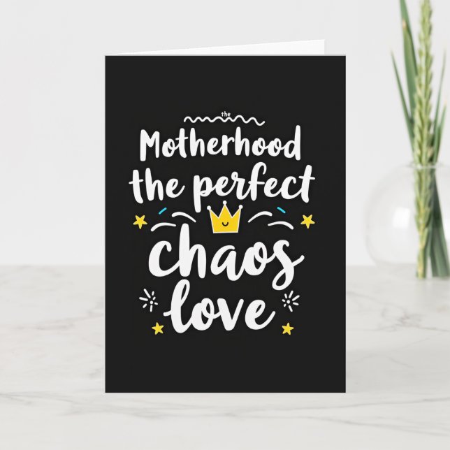 Perfect Chaos Mothers Love Card (Front)