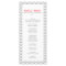 Perfect Chevron/Zig Zag Wedding Program