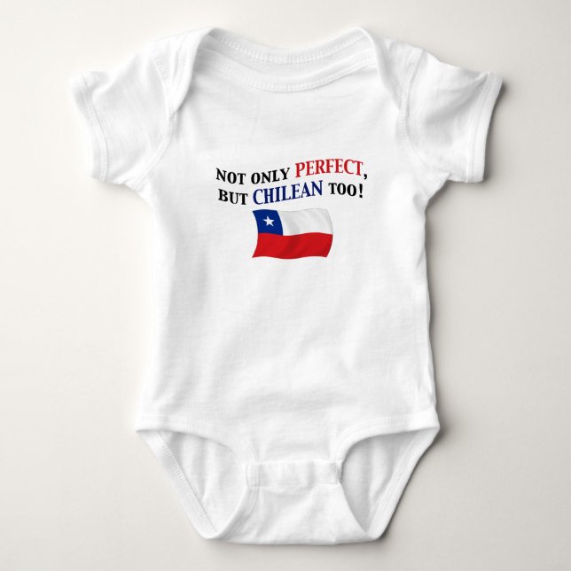 Perfect Chilean Baby Bodysuit (Front)