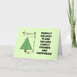 Perfect Christmas Tree Christmas Card
