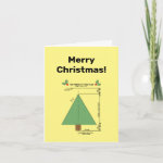 Perfect Christmas Tree Thank You Card