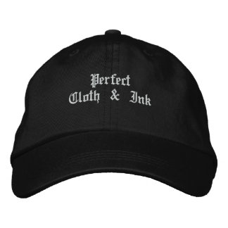 Perfect Cloth & Ink Embroidered Baseball Hat