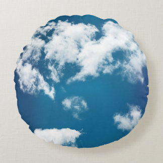 PERFECT CLOUDS ROUND PILLOW