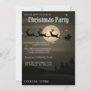 Perfect, Cool, Christmas Invitation