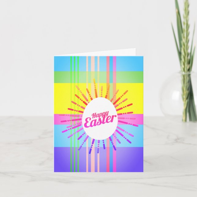 Perfect, Cool Happy Easter Eggs Announcement (Front)