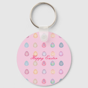 Perfect, Cool Happy Easter, Eggs  Keychain