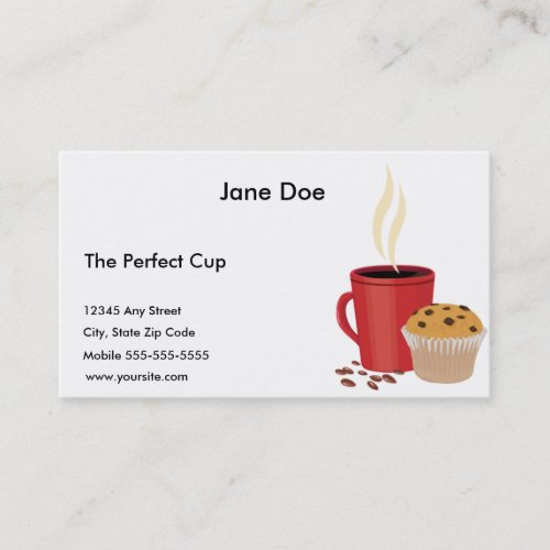 Perfect Cup Business Card