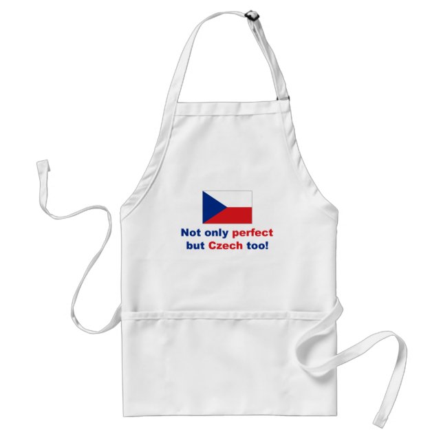 Perfect Czech Adult Apron (Front)