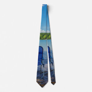 Perfect Day At The Lake Neck Tie