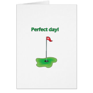 Perfect Day! Golf Design Cards