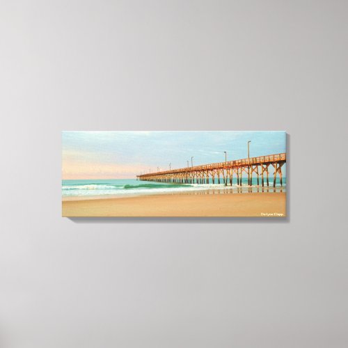 Perfect Day On Topsail Island Canvas Print