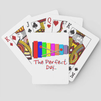 Perfect Day Xylophone Poker Cards