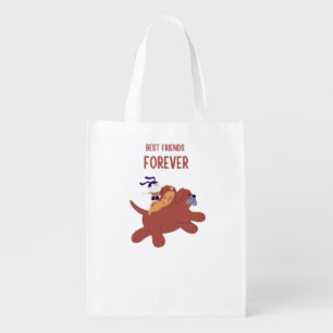 Perfect Designs for Dog Lovers & Pet Gifts Grocery Bag