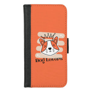 Perfect Designs for Dog Lovers & Pet Gifts iPhone 8/7 Wallet Case