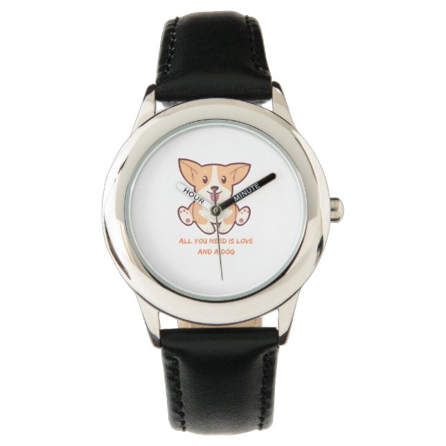 Perfect Designs for Dog Lovers & Pet Gifts Watch (Front)