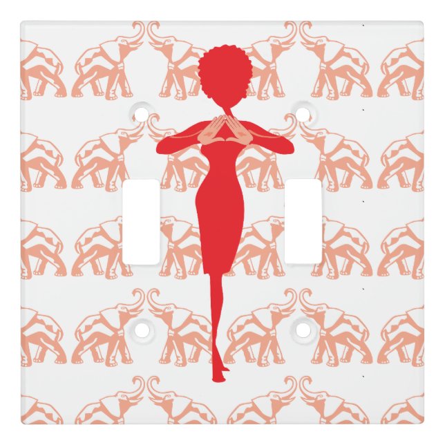 Perfect Diva Light Switch Cover (Front)