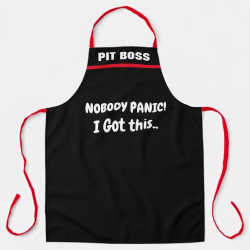 Perfect Dont Panic I Got This Funny Dads Chef Apron