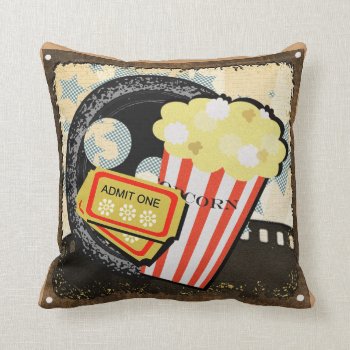 Perfect Entertainment Room Decor - Throw Pillow by floppypoppygifts at Zazzle