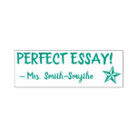 [ Thumbnail: "Perfect Essay!" Instructor Rubber Stamp ]