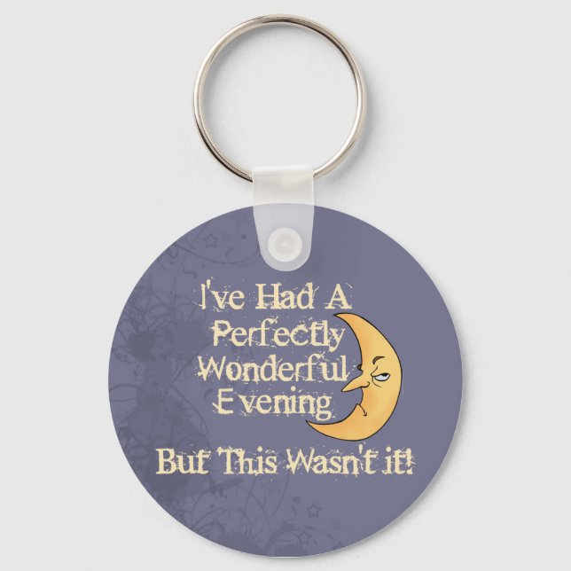 Perfect Evening Keychain (Front)