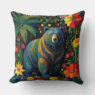 Perfect Fairy Bear Animal Throw Pillow