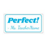 [ Thumbnail: "Perfect!" Feedback Rubber Stamp ]