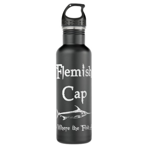 Perfect Flemish Cap Storm Fishing  Stainless Steel Water Bottle