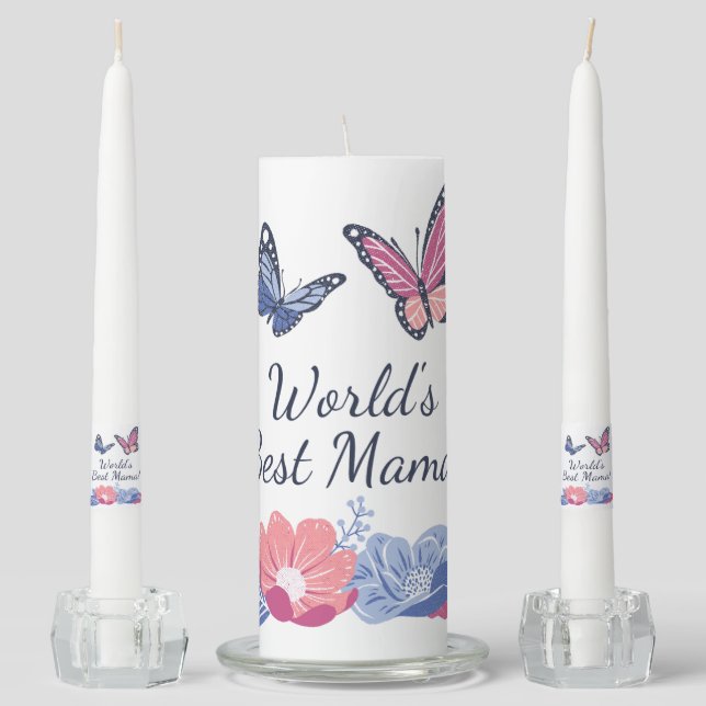 Perfect for Weddings and Special Occasions! Unity Candle Set (Front)