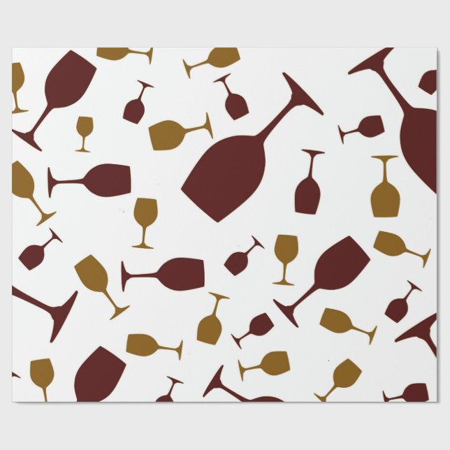Perfect For Wine Wrapping Paper (Flat)