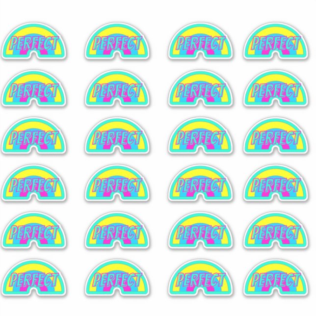 Perfect Fun Cute Teacher Reward Comment Stickers (Front)