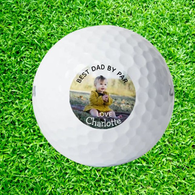 perfect fun daughter gift golf balls (Celebrate Dad with personalized golf ball sets for his special day! )