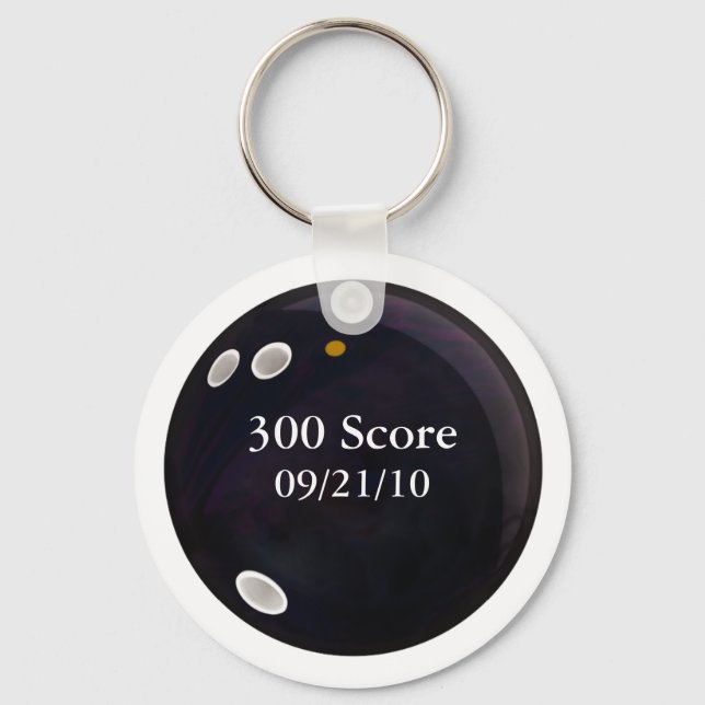 Perfect Game Score Keychain (Front)