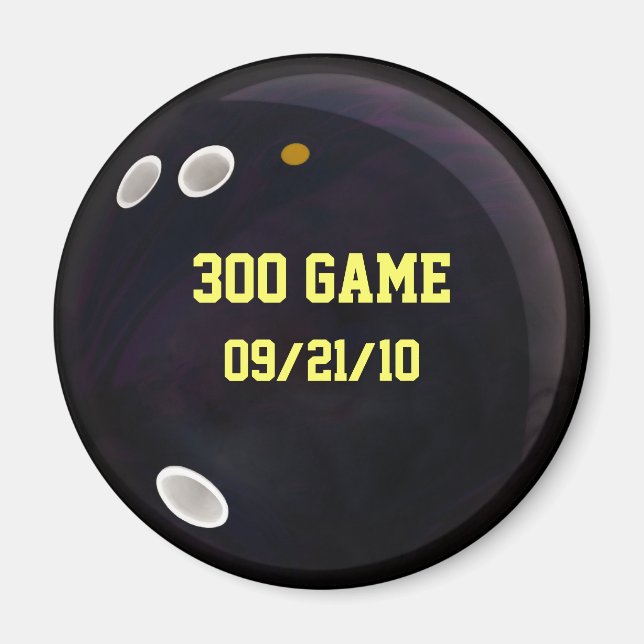 Perfect Game Score Magnet (Front)