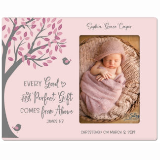 Perfect Gift Cute Pink Wooden Picture Frame