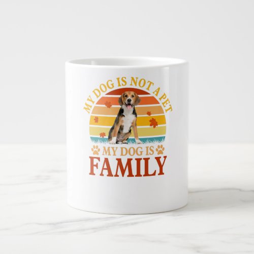 Perfect Gift for Dog Beagle Owner Pet Lover Giant Coffee Mug