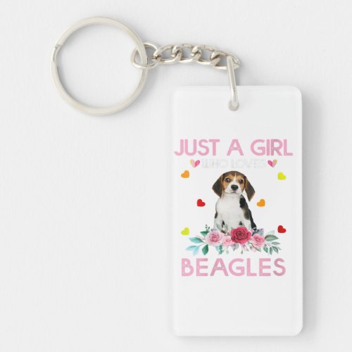 Perfect Gift for Dog Beagle Owner Pet Lover Keychain