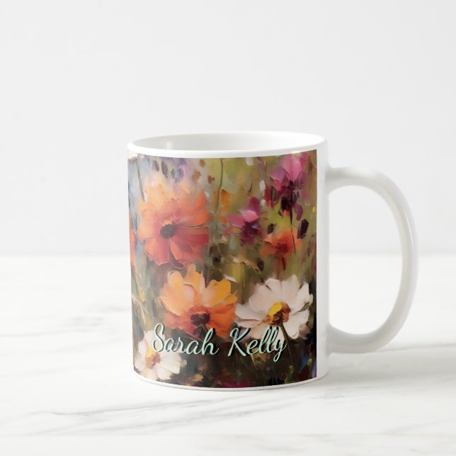 Perfect Gift for Flower Lovers  Coffee Mug (Right)
